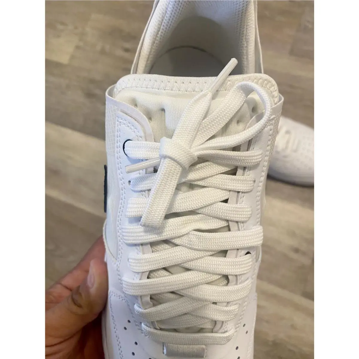 Nike shoes - Nike Air Force 1 React - DV0808-101 - White/Black (UPC: 196604387354) 6