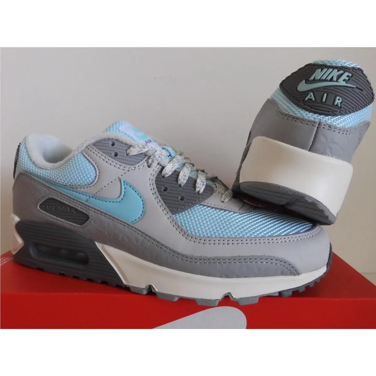 Nike shoes - Nike Air Max 90 - Air Max - DQ0789-001 - Wolf Grey / Copa-Cool Grey (UPC: 0195866396302) 0