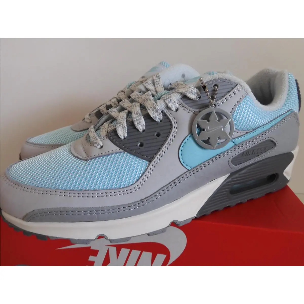 Nike shoes - Nike Air Max 90 - Air Max - DQ0789-001 - Wolf Grey / Copa-Cool Grey (UPC: 0195866396302) 2