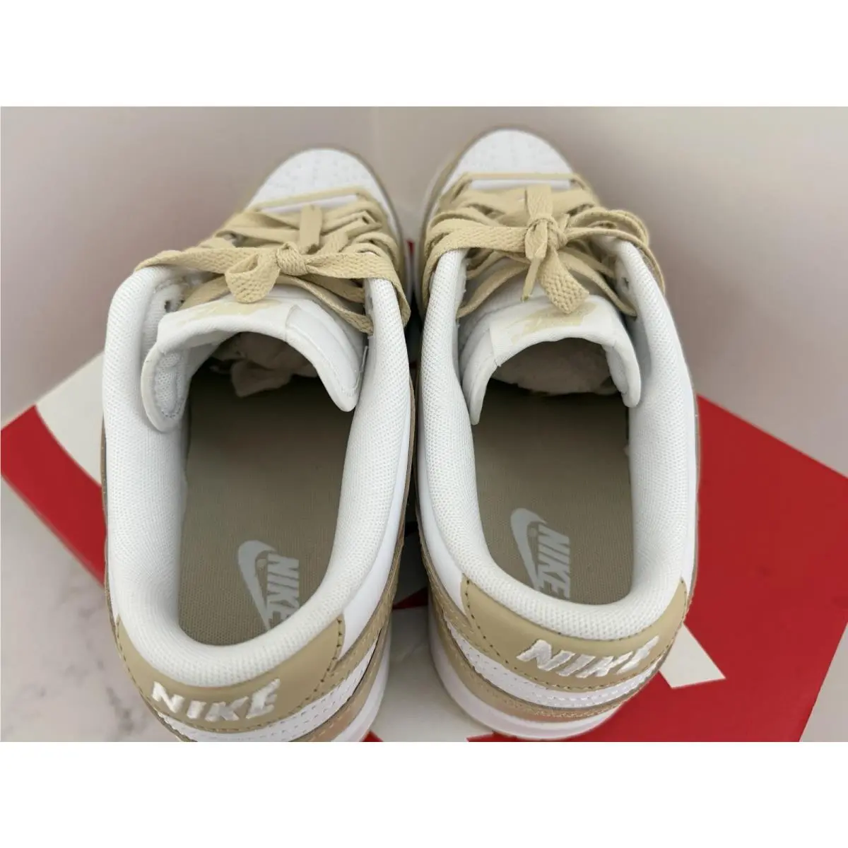 Nike shoes - Nike Dunks - Dunks - DV0833-100 - Gold/white 2