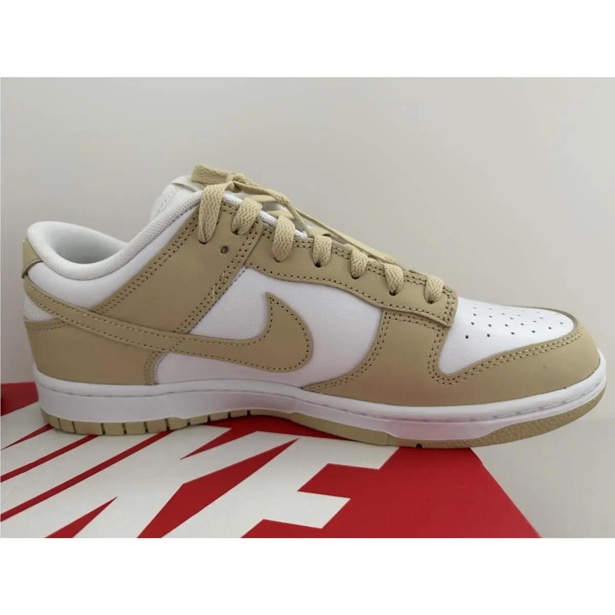 Nike shoes - Nike Dunks - Dunks - DV0833-100 - Gold/white 5