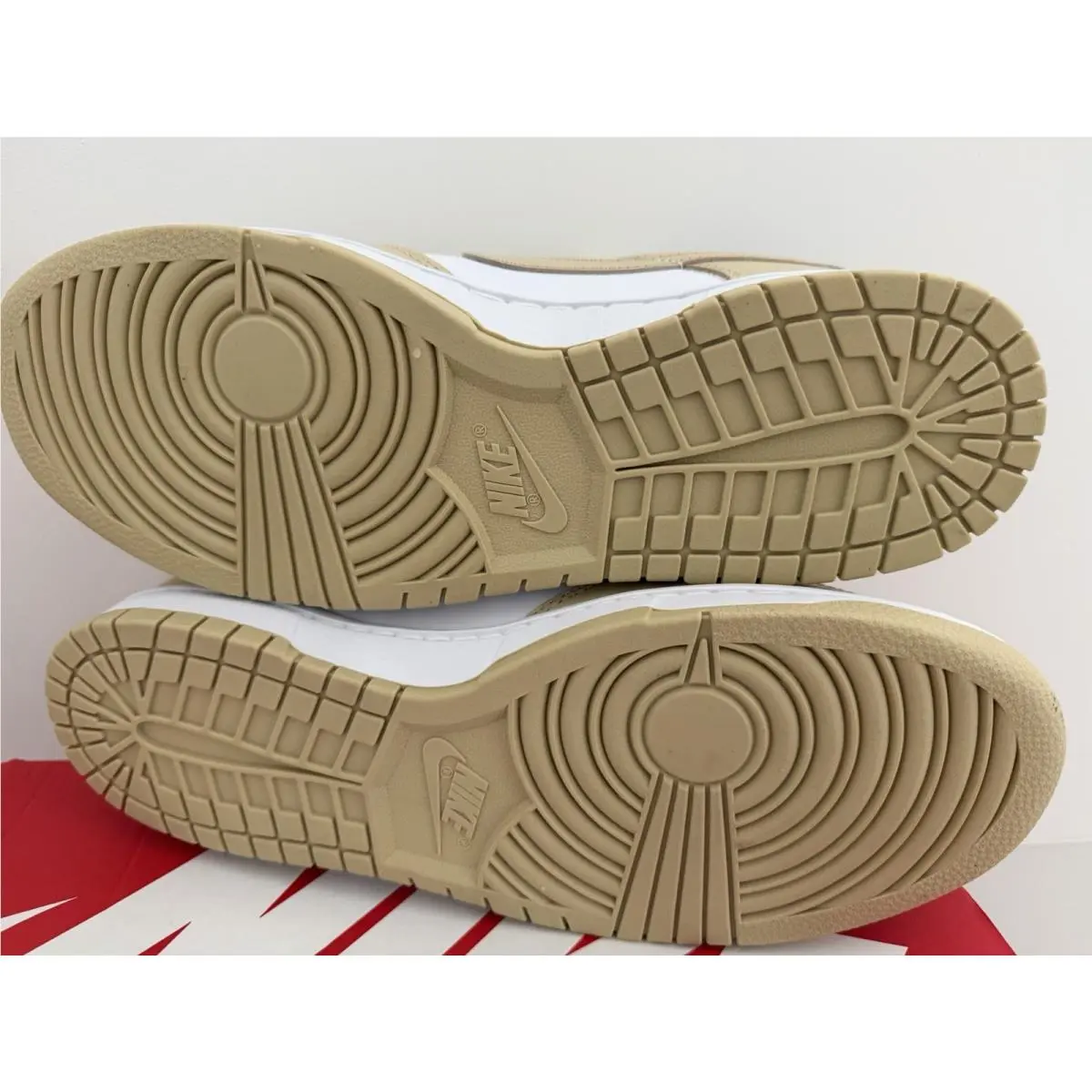 Nike shoes - Nike Dunks - Dunks - DV0833-100 - Gold/white 7