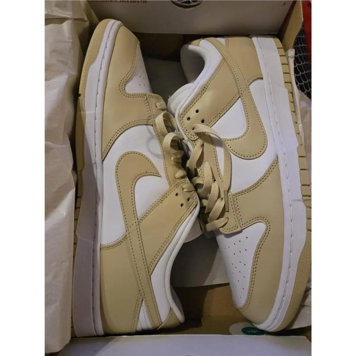 Nike shoes - Nike Dunk Low - Dunk Low - DV0833-100 - Gold 7