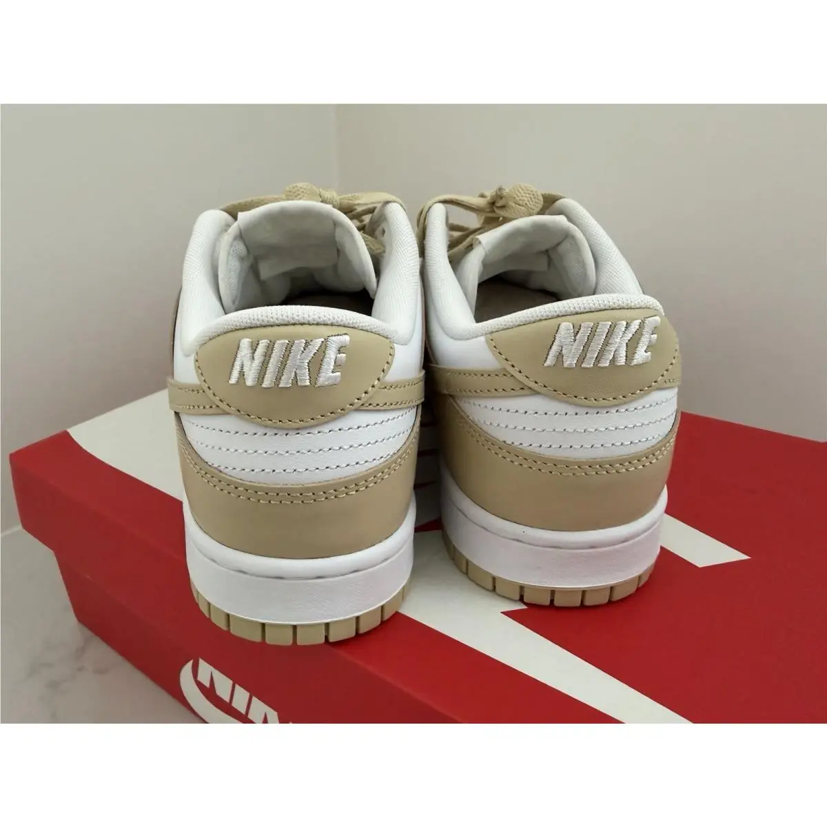 Nike shoes - Nike Dunks - Dunks - DV0833-100 - Gold/white 1