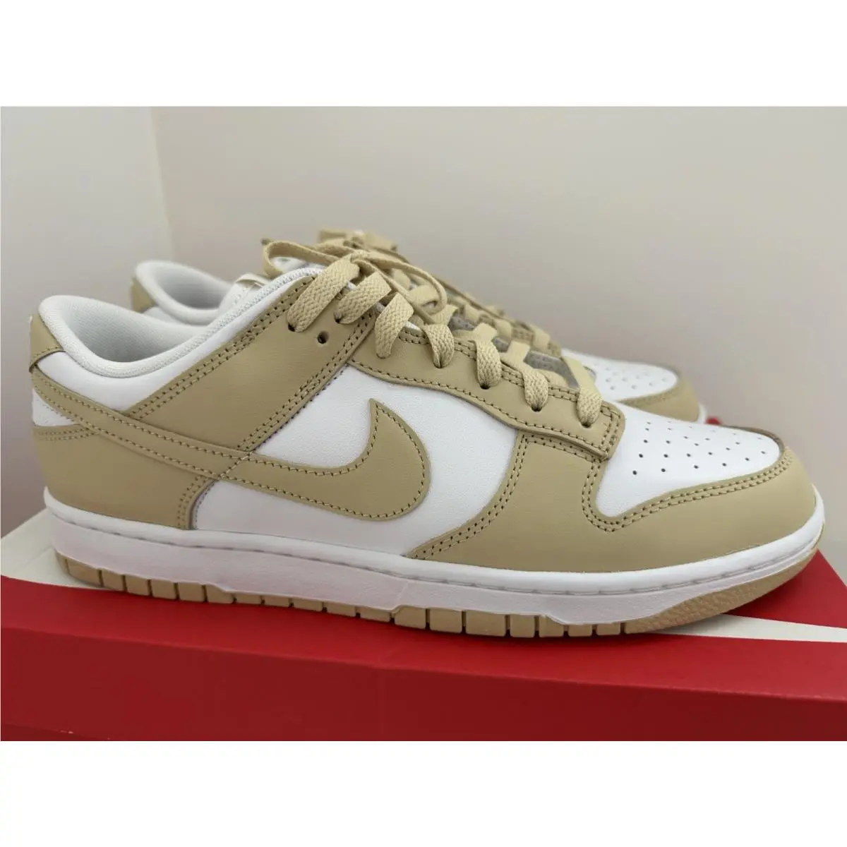 Nike shoes - Nike Dunks - Dunks - DV0833-100 - Gold/white 3