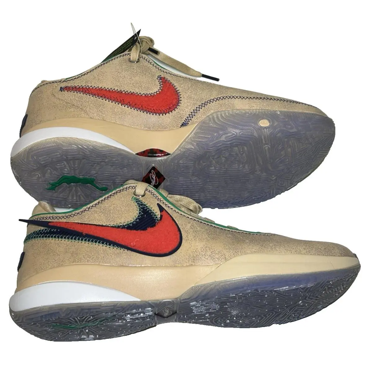 Nike shoes - Nike LeBron 20 - LeBron - DV9090-200 - Seame/Light Crimson-Sail (UPC: 196604225496) 12