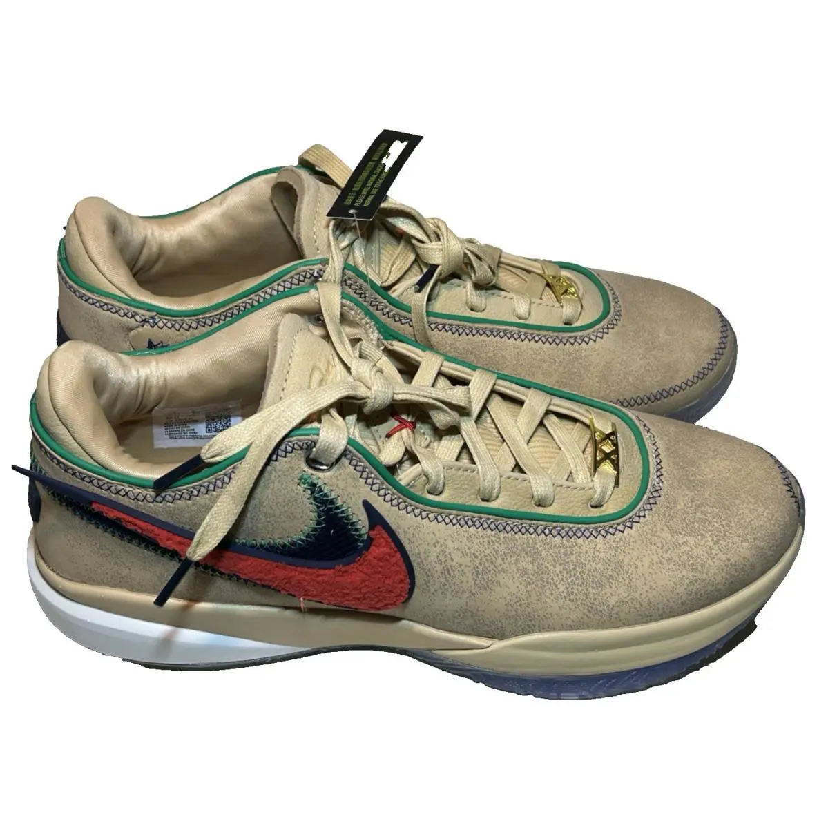 Nike shoes - Nike LeBron 20 - LeBron - DV9090-200 - Seame/Light Crimson-Sail (UPC: 196604225496) 0