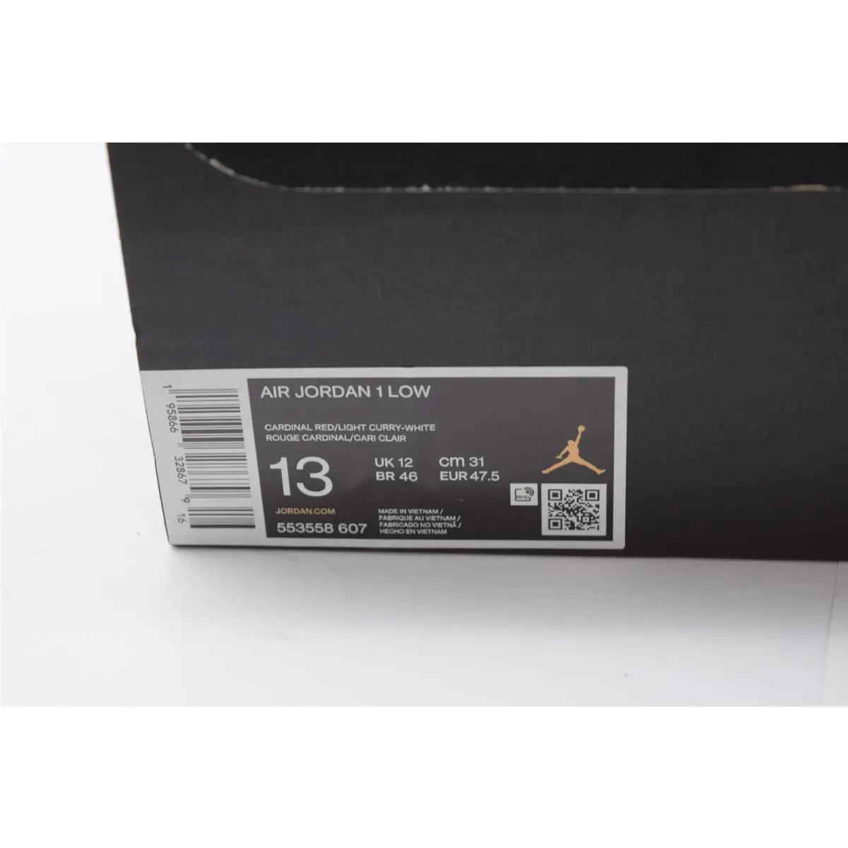 Nike shoes - Nike Air Jordan 1 - Air - 553558-607 - Red 0