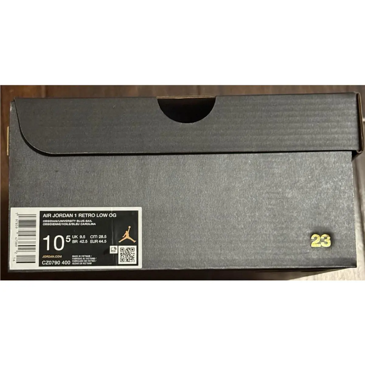 Nike shoes - Nike Air Jordan 1 - Air - CZ0790-400 - Blue 5