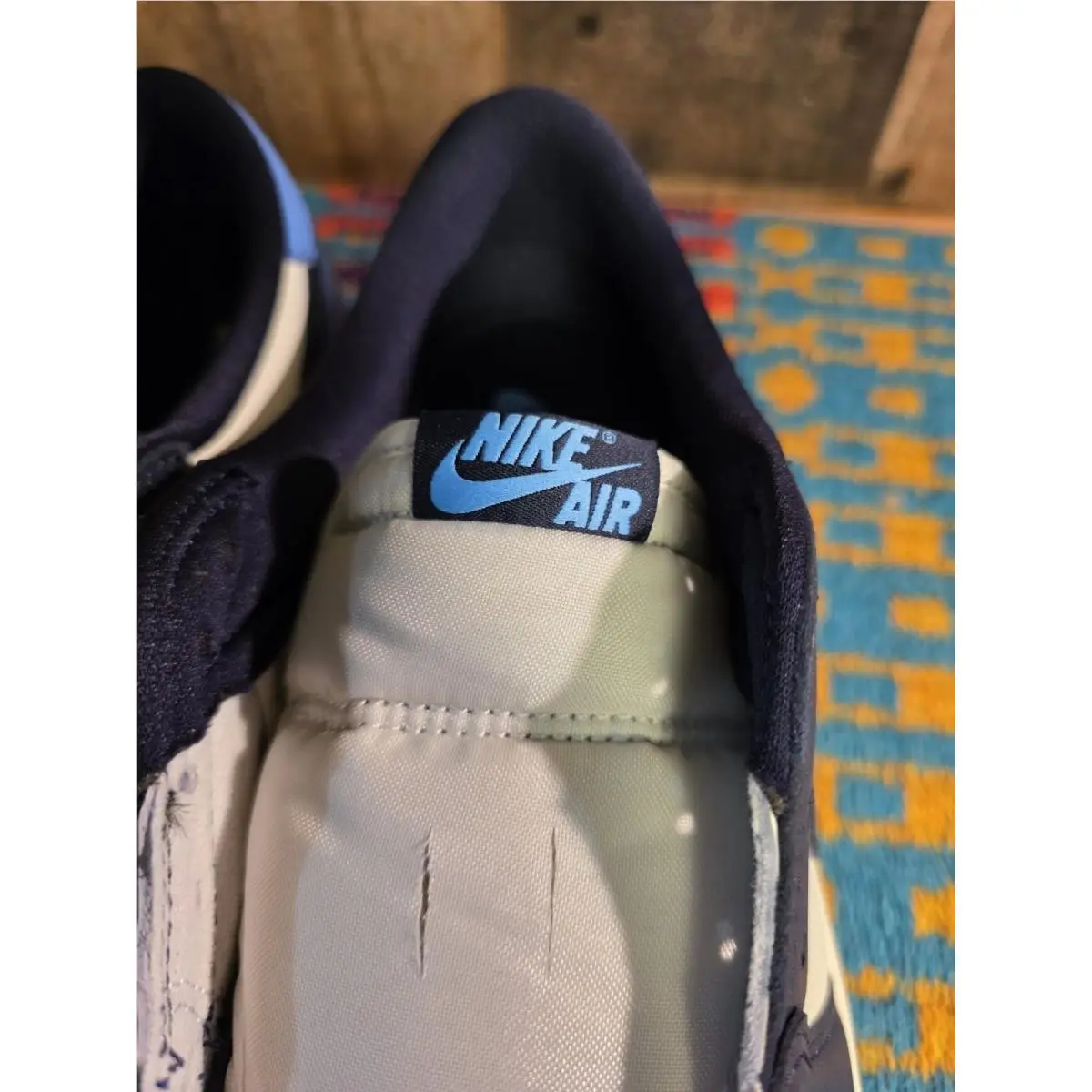 Nike shoes - Air Jordan 1 - Air - CZ0790-400 - Blue, Manufacturer: Obsidian/University Blue/Sail 2