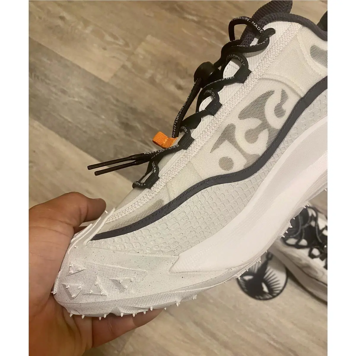Nike shoes - Nike ACG Mountain Fly 2 - DV7903-001 - Gridiron/Black/Summit White/Bright Mandarin (UPC: 196604399067) 2