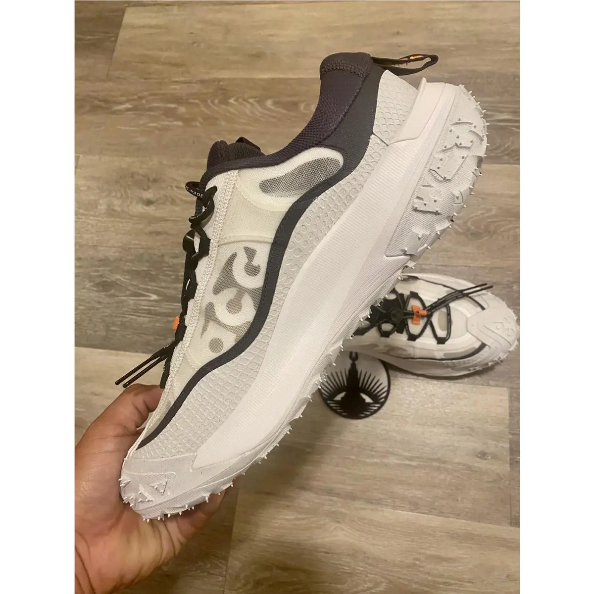 Nike shoes - Nike ACG Mountain Fly 2 - DV7903-001 - Gridiron/Black/Summit White/Bright Mandarin (UPC: 196604399067) 3