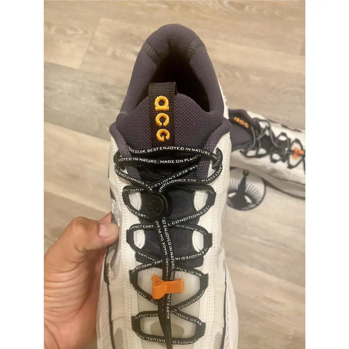 Nike shoes - Nike ACG Mountain Fly 2 - DV7903-001 - Gridiron/Black/Summit White/Bright Mandarin (UPC: 196604399067) 6