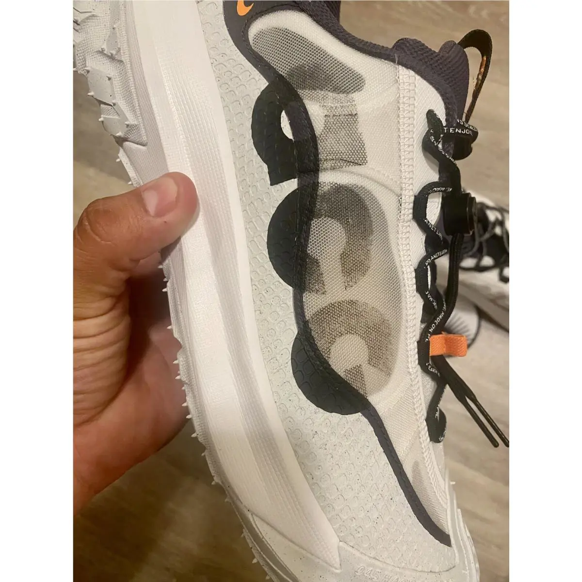 Nike shoes - Nike ACG Mountain Fly 2 - DV7903-001 - Gridiron/Black/Summit White/Bright Mandarin (UPC: 196604399067) 7