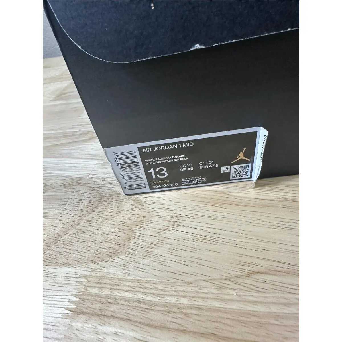 Nike shoes - Nike Air Jordan 1 - Air - 554724140 - Blue 4
