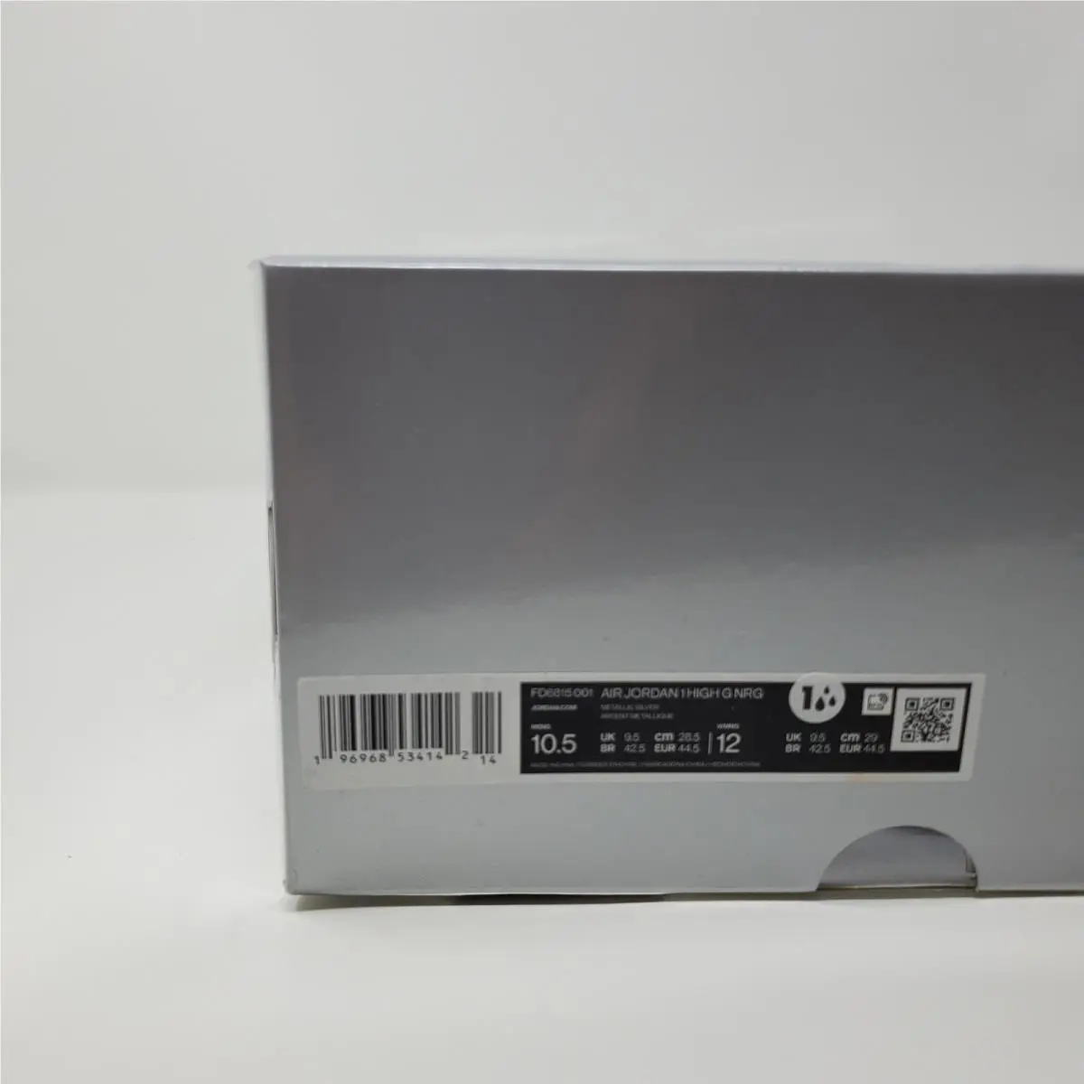 Nike shoes - Air Jordan 1 High G NRG - FD6815-001 - Silver 9
