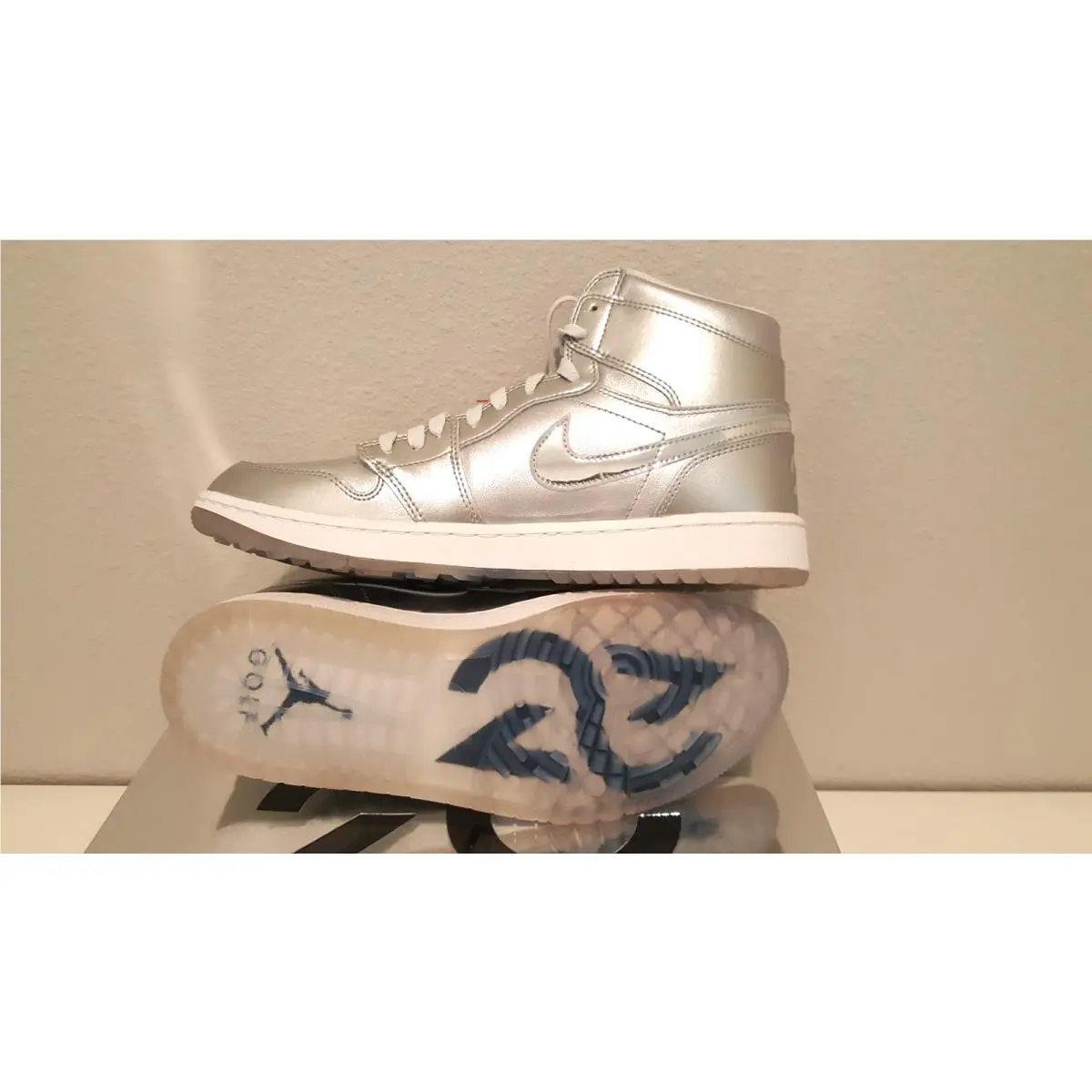 Nike shoes - Air Jordan 1 - Air - FD6815-001 - Silver 0
