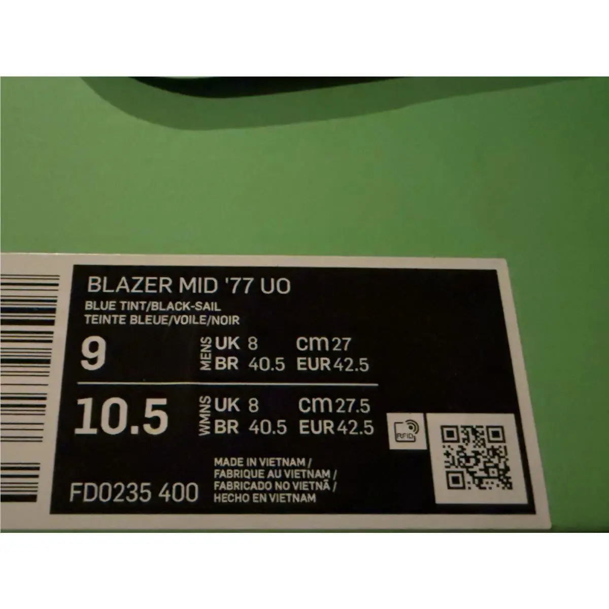 Nike shoes - Nike Blazer - Blazer - FD0235-400 - Blue 5