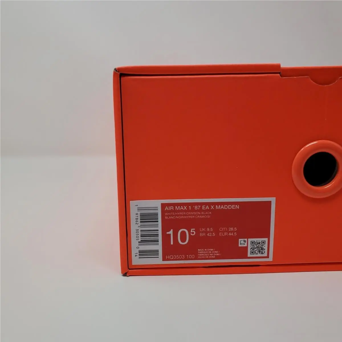 Nike shoes - Nike Air Max 1 EA X MADDEN - HQ3503-100 - Orange 8