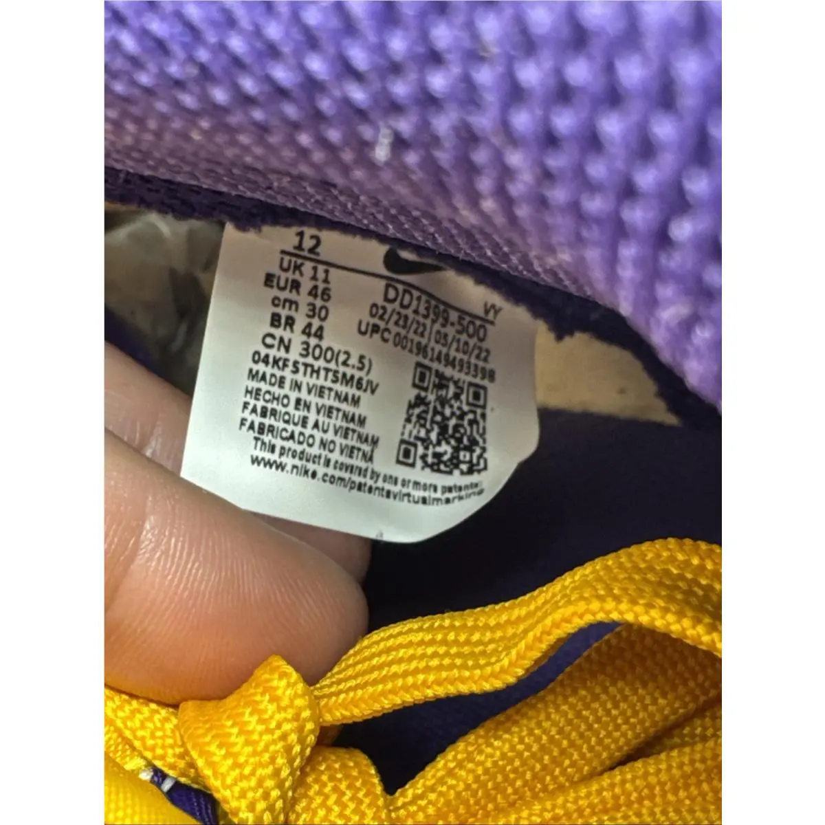 Nike shoes - Nike Dunk - Dunk - DD1399-500 - Purple (UPC: 0196149493398) 10