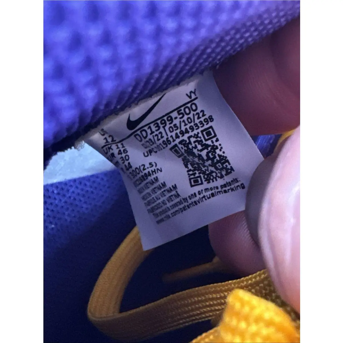 Nike shoes - Nike Dunk - Dunk - DD1399-500 - Purple (UPC: 0196149493398) 11