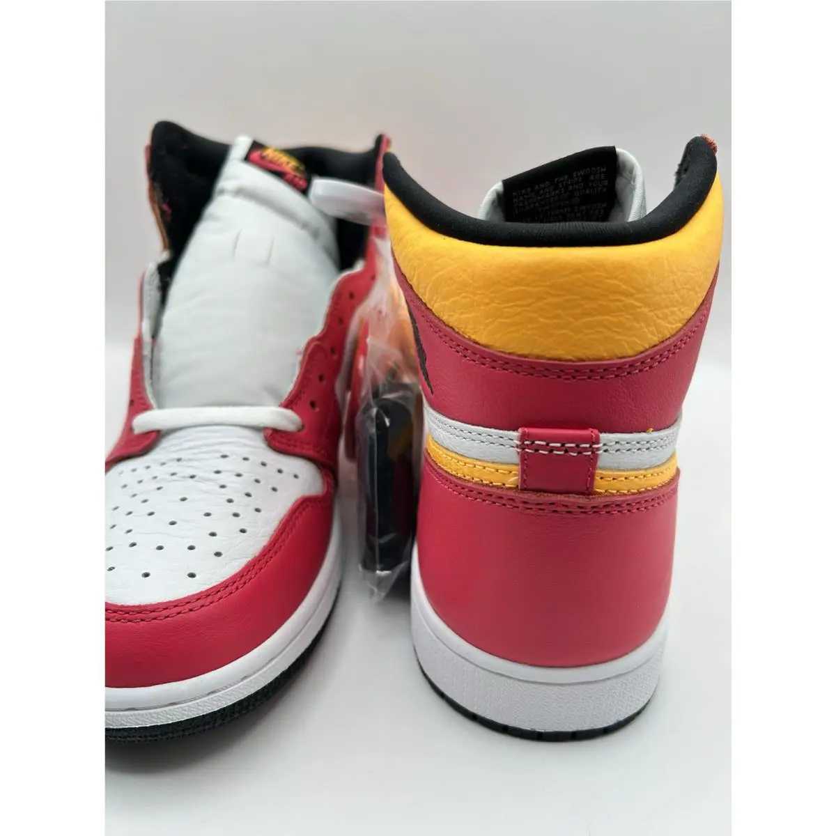Nike shoes - Air Jordan 1 - Air - 555088-603 - Red (UPC: 194956641223) 4