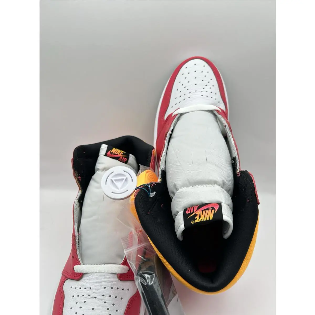 Nike shoes - Air Jordan 1 - Air - 555088-603 - Red (UPC: 194956641223) 5