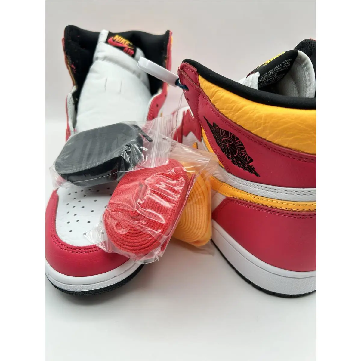 Nike shoes - Air Jordan 1 - Air - 555088-603 - Red (UPC: 194956641223) 6