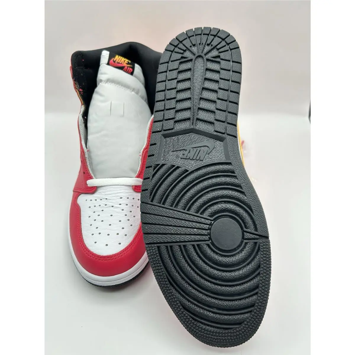 Nike shoes - Air Jordan 1 - Air - 555088-603 - Red (UPC: 194956641223) 7