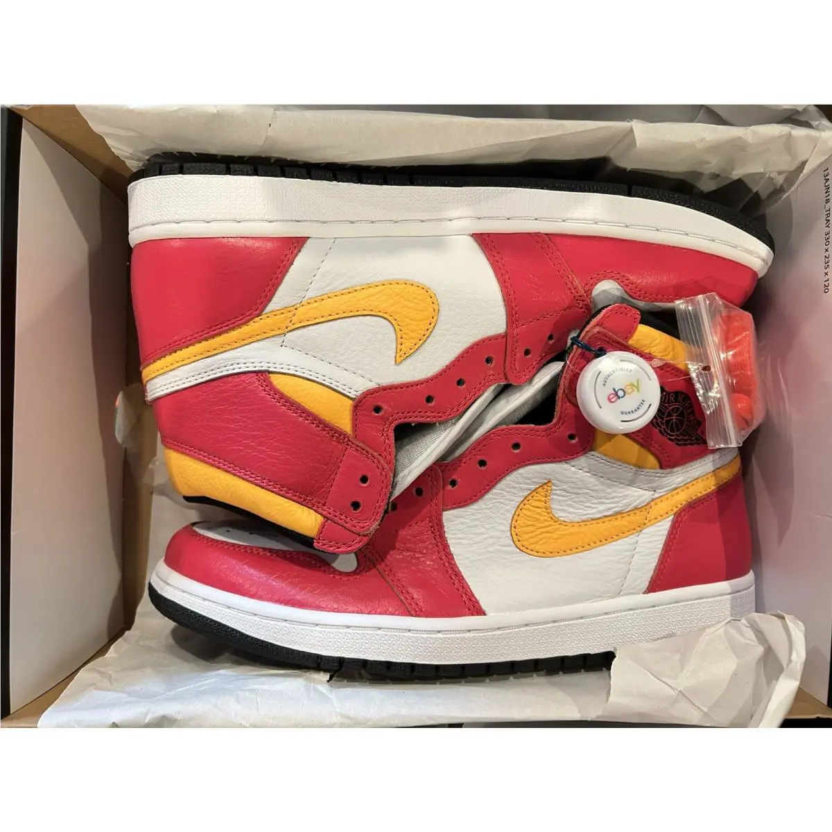 Nike shoes - Air Jordan 1 - Air - 555088-603 - Red (UPC: 194956641223) 8