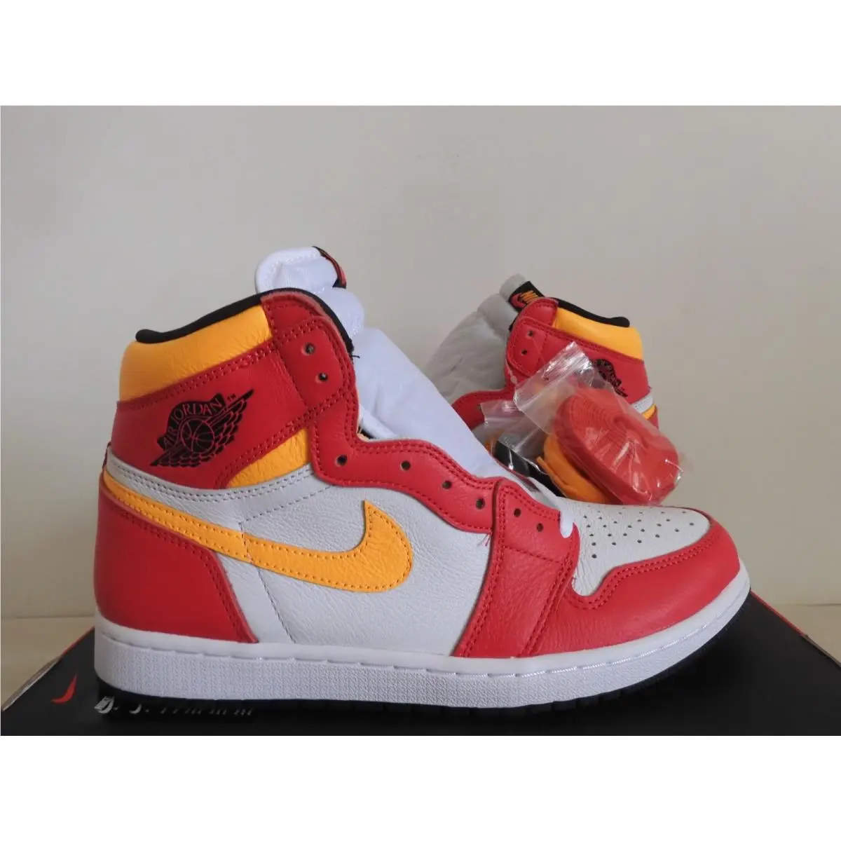 Nike shoes - Air Jordan 1 - Air - 555088-603 - Red (UPC: 194956641223) 0