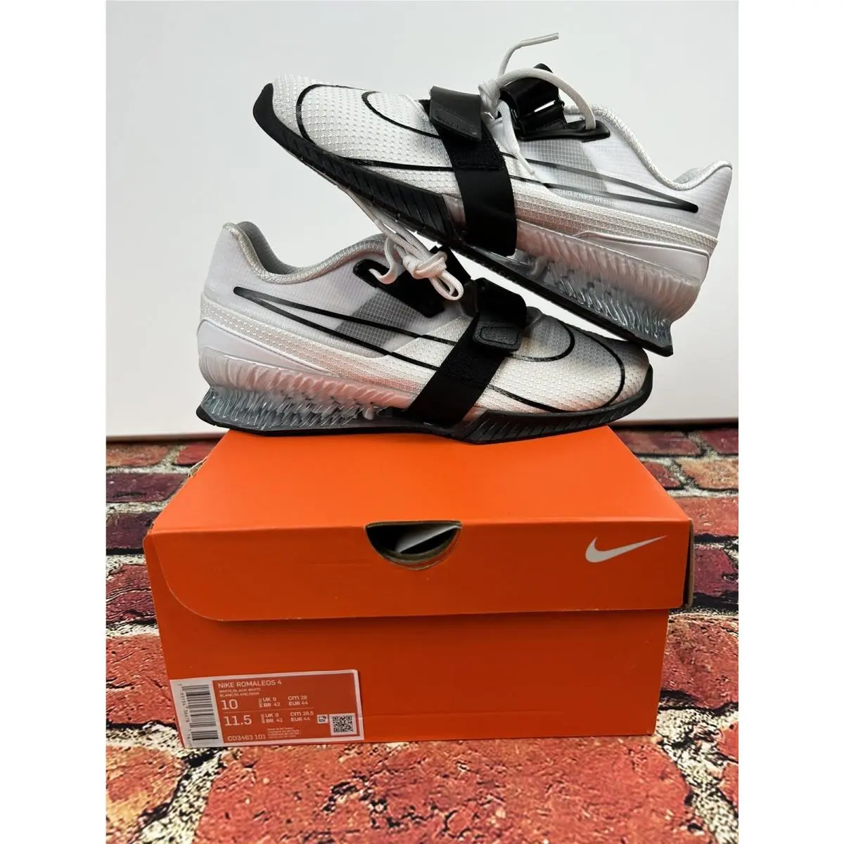 Nike shoes - Nike Romaleos 4 - Romaleos - CD3463 101 - White 3