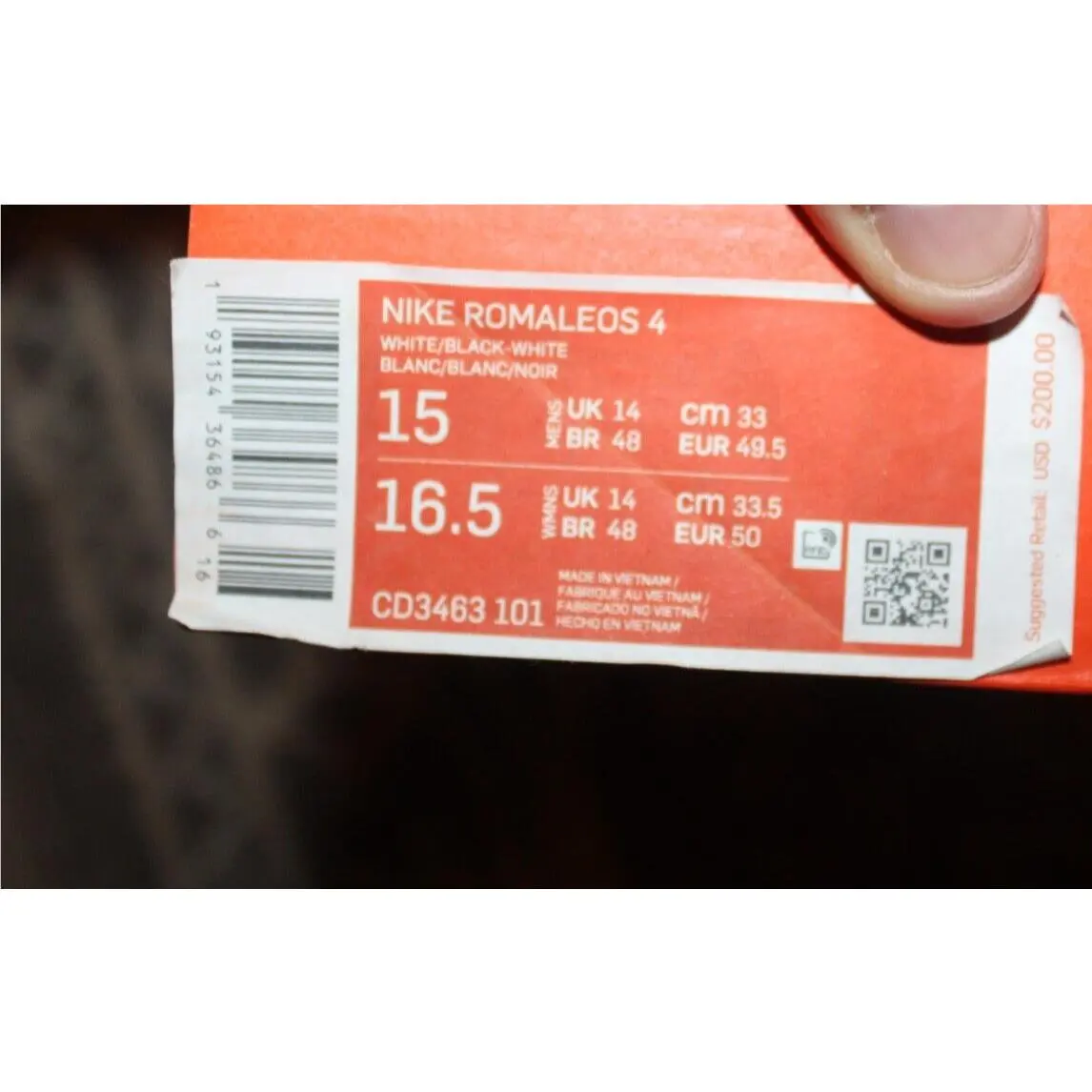 Nike shoes - Nike Romaleos 4 - Romaleos - CD3463-101 - White (UPC: 193154364866) 8