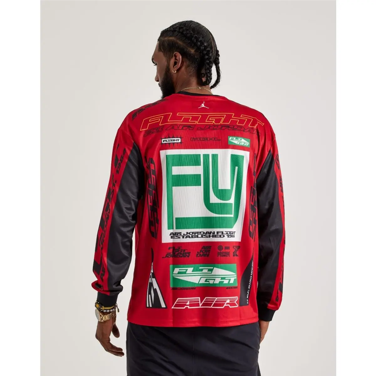 Nike clothing - Nike Air Jordan MVP Printed Top - FV7239-010 - Multicolor (UPC: 0197596694345) 5