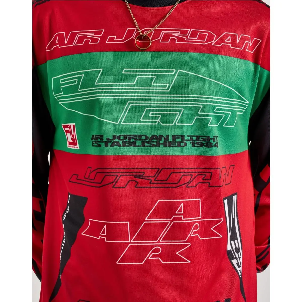 Nike clothing - Nike Air Jordan MVP Printed Top - FV7239-010 - Multicolor (UPC: 0197596694345) 3