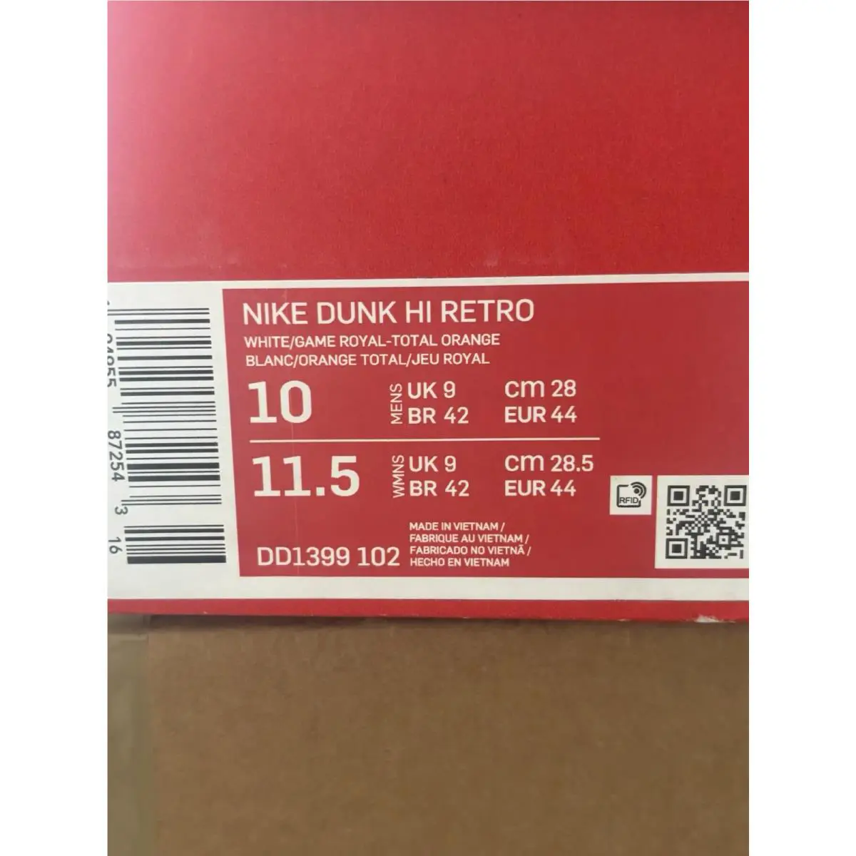 Nike shoes - Nike Dunk - Dunk - DD1399-102 - Blue (UPC: 0194955872543) 8