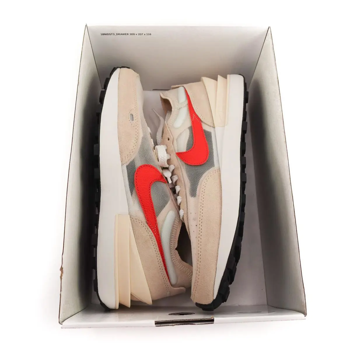 Nike shoes - Nike Waffle One - Waffle One - DJ0966-991 - Beige 9