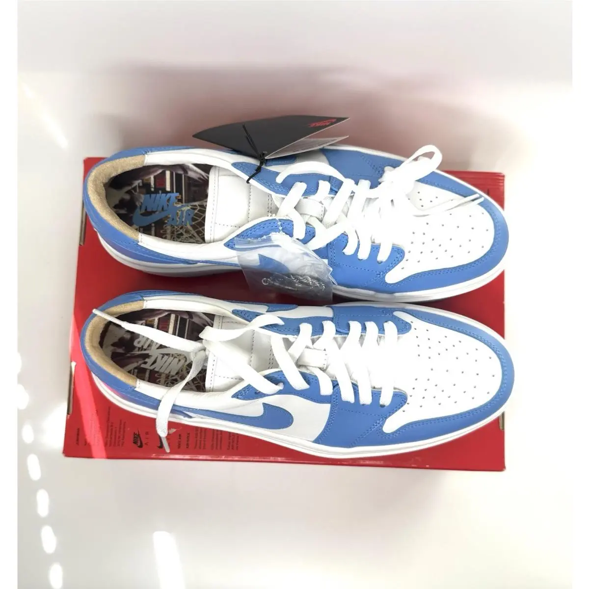 Nike shoes - Air Jordan 1 - Air - DQ3698-141 - Blue, Manufacturer: White/University Blue 0