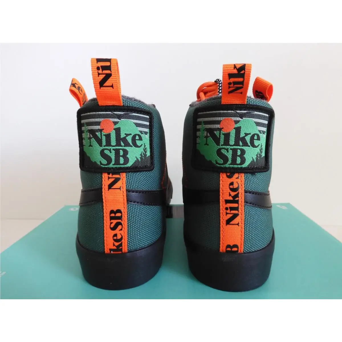 Nike shoes - Nike SB Zoom Blazer Mid - DC8903300 - Green (UPC: 195242392430) 2