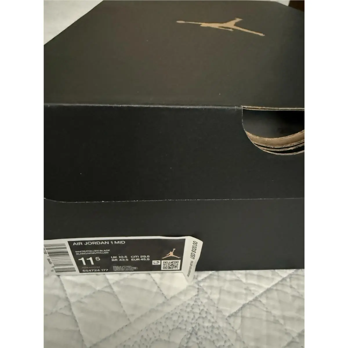 Nike shoes - Air Jordan 1 - Air - 554724-177 - White 5