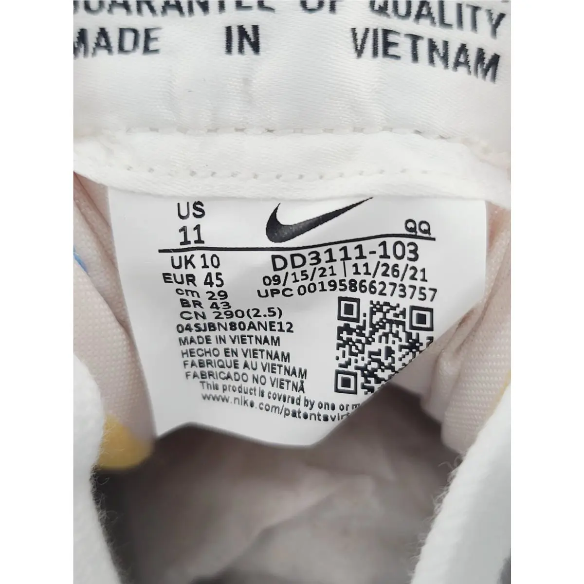 Nike shoes - Nike Blazer 77 - Blazer - DD3111-103 - White 1