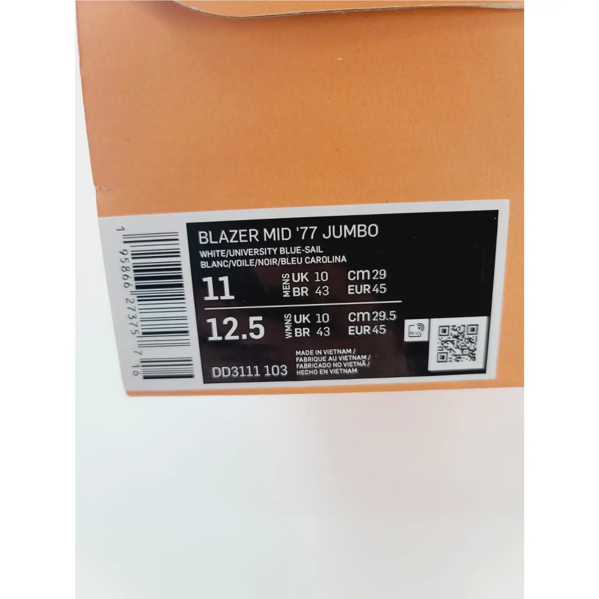 Nike shoes - Nike Blazer 77 - Blazer - DD3111-103 - White 2