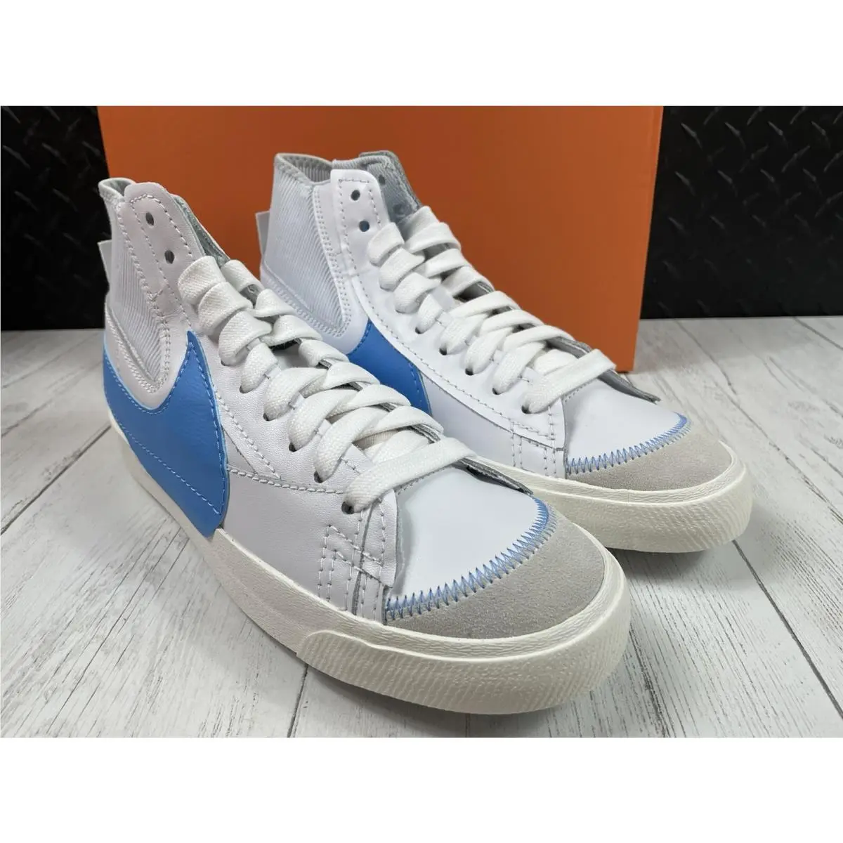 Nike shoes - Nike Blazer Mid - Blazer Mid - DD3111103 - White (UPC: 0195866273740) 1