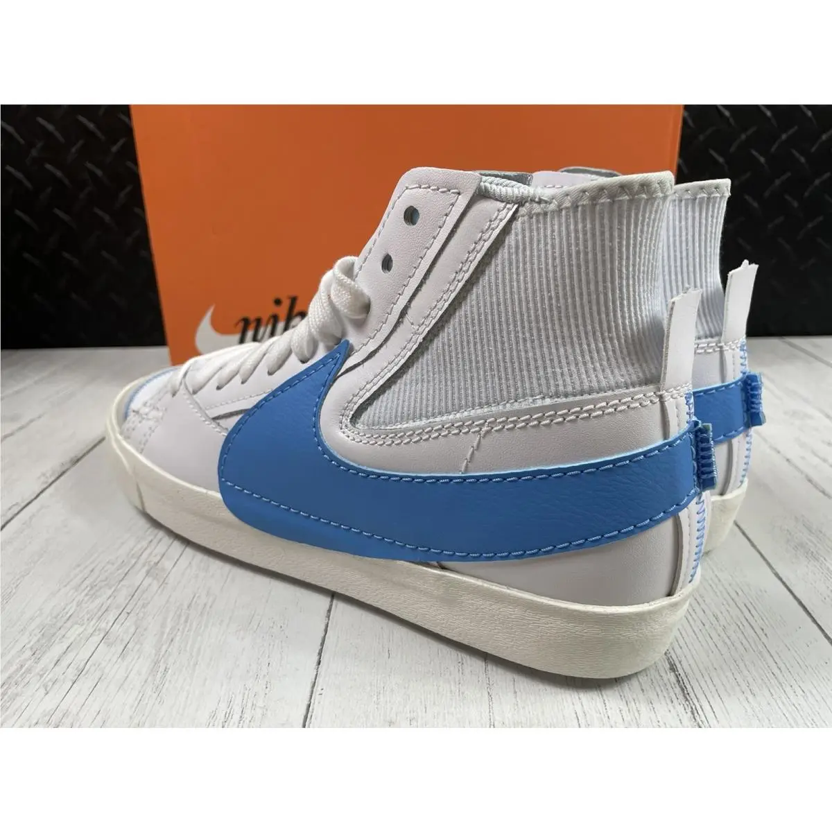Nike shoes - Nike Blazer Mid - Blazer Mid - DD3111103 - White (UPC: 0195866273740) 6