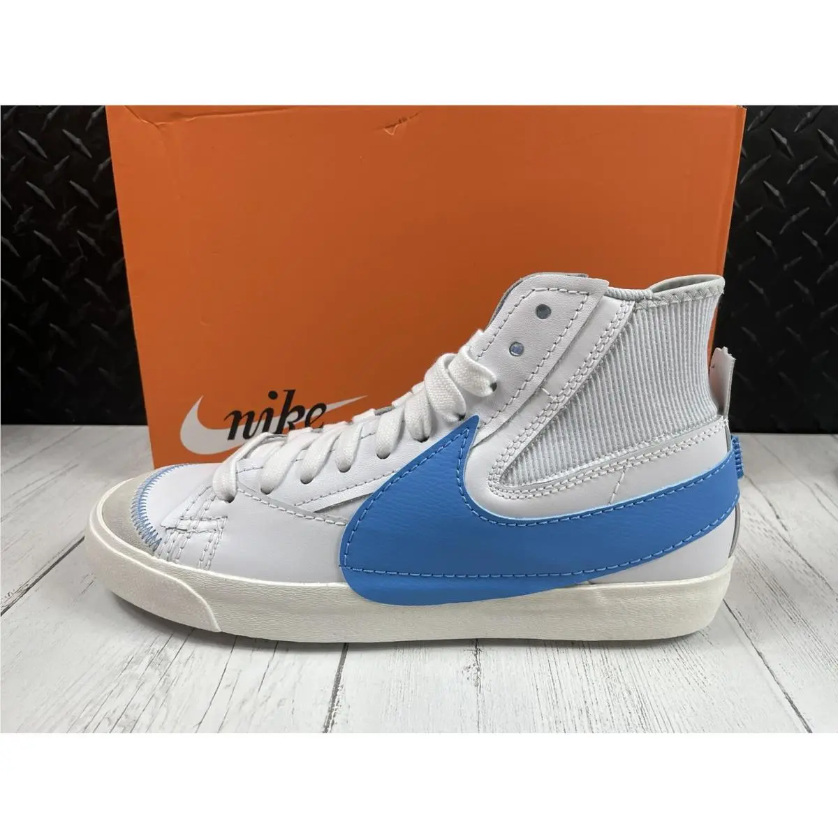 Nike shoes - Nike Blazer Mid - Blazer Mid - DD3111103 - White (UPC: 0195866273740) 7
