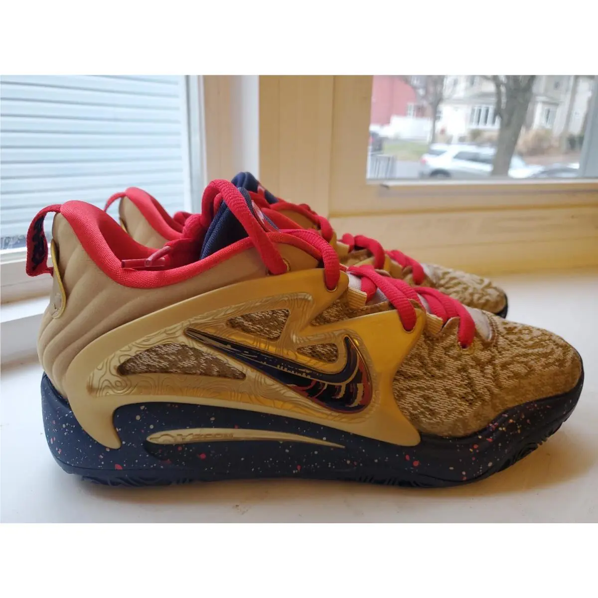 Nike shoes - Nike KD 15 - DC1975-700 - Gold 1