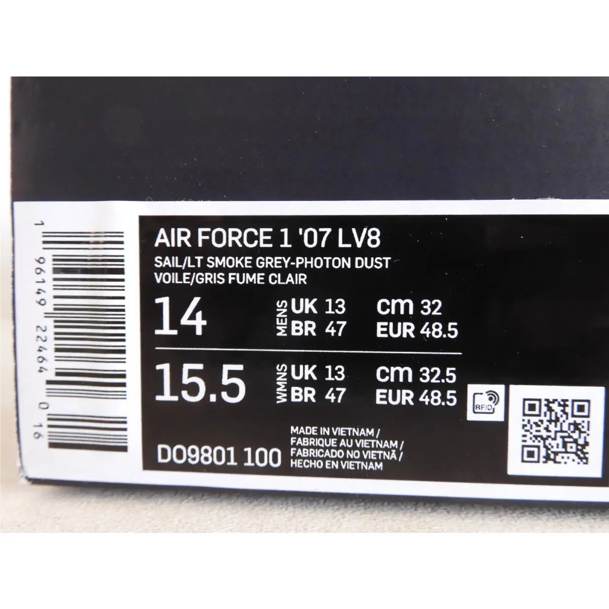 Nike shoes - Nike Air Force 1 `07 LV8 - DO9801-100 - Brown (UPC: 196149224640) 3