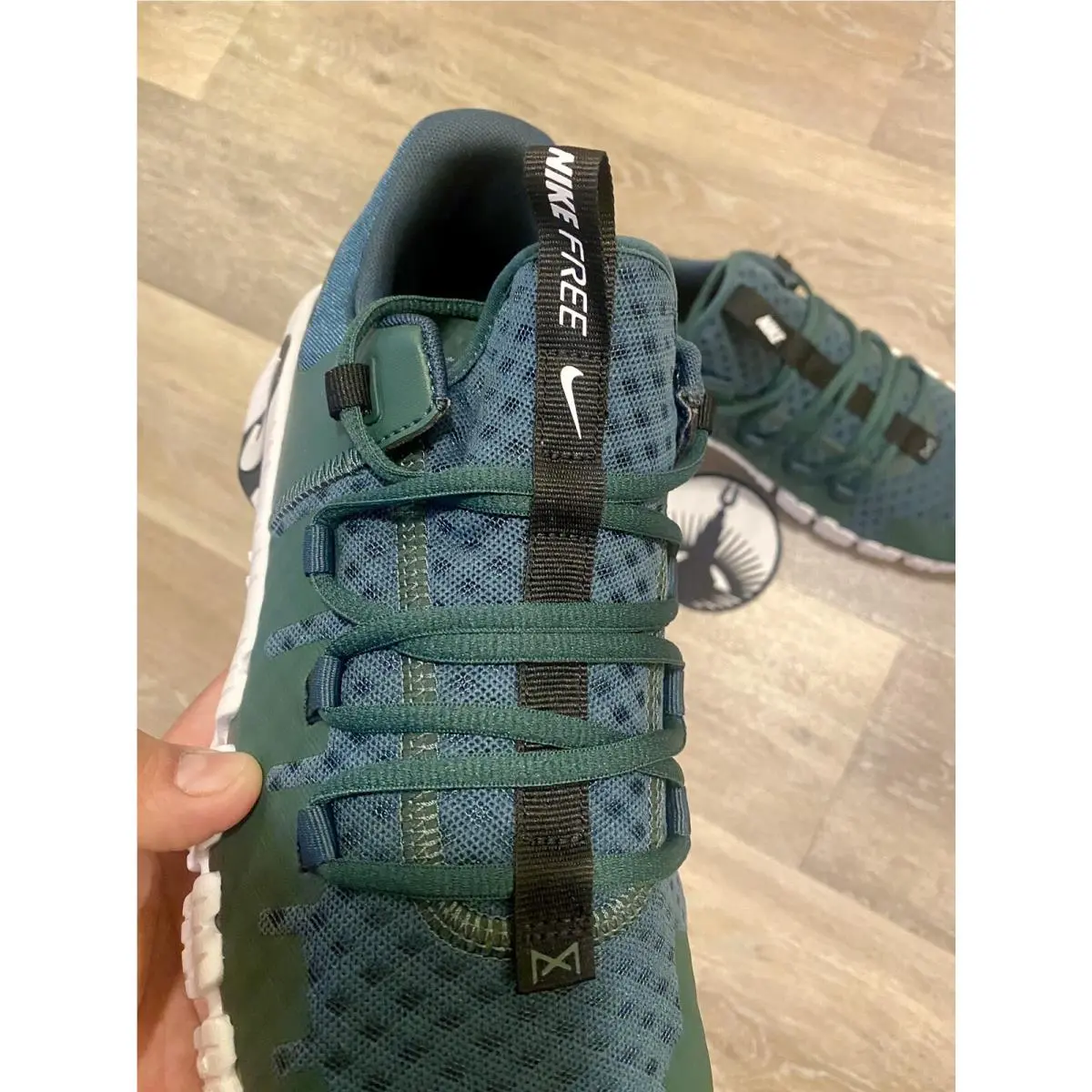 Nike shoes - Nike Free Metcon 5 TB - FN6616-300 - Pro Green/White/Black (UPC: 196607724385) 6