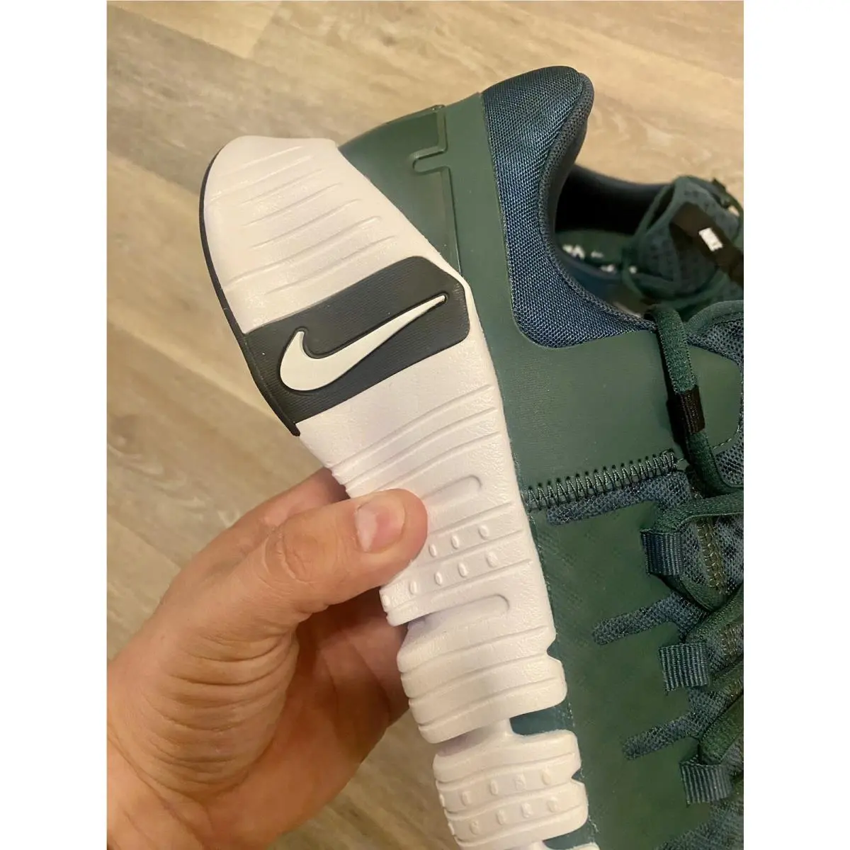 Nike shoes - Nike Free Metcon 5 TB - FN6616-300 - Pro Green/White/Black (UPC: 196607724385) 7