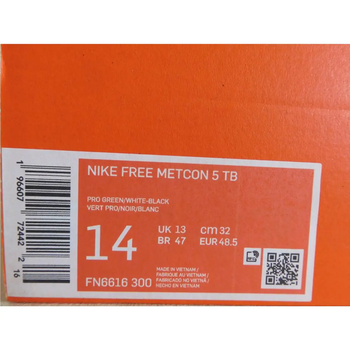 Nike shoes - Nike Free Metcon - Free Metcon - FN6616-300 - Green (UPC: 196607724354) 3